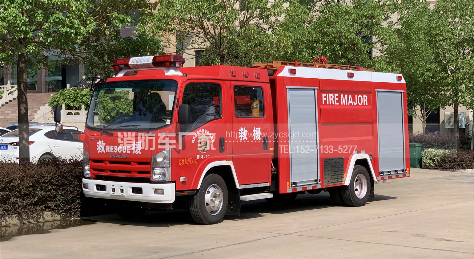 云南大理用戶:定購(gòu)五十鈴3.5噸水罐消防車 云南大理用戶:定購(gòu)五十鈴3.5噸水罐消防車